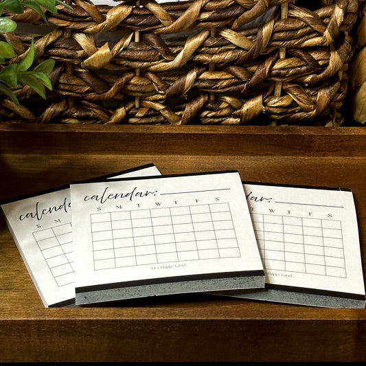 Calendar | Functional Sticky Notes | 3" x 3"