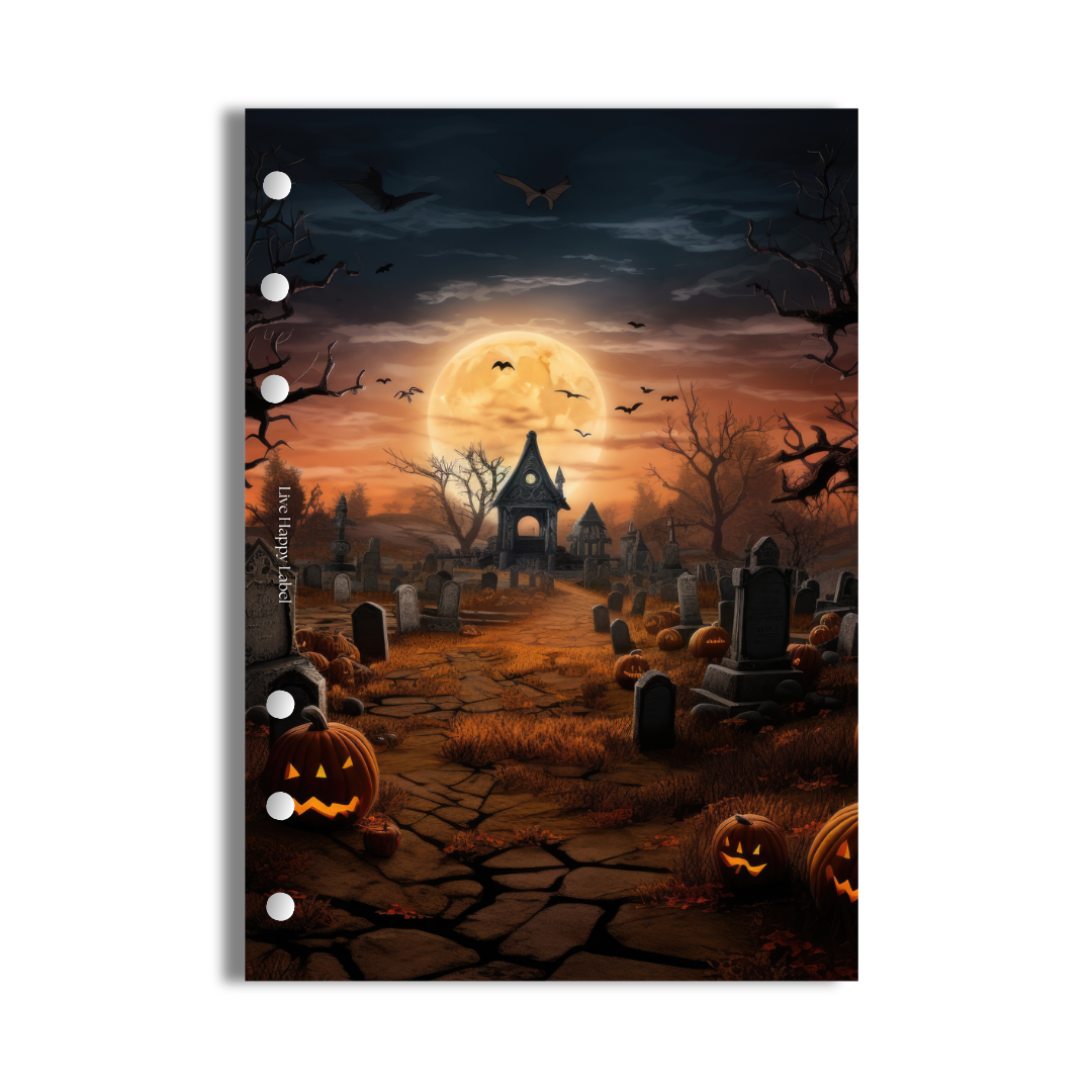 "Creepy Graveyard" Dashboard & Cover