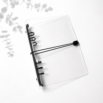 Clear Vinyl Planner Cover | A5 6-Ring Binder