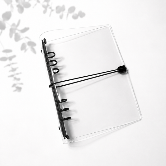 Clear Vinyl Planner Cover | A5 6-Ring Binder