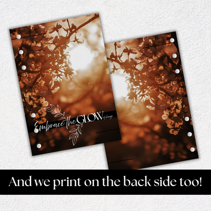 "Embrace the Glow" Dashboard & Cover | A5, 6-Ring Punch