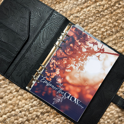 "Embrace the Glow" Dashboard & Cover | A5, 6-Ring Punch