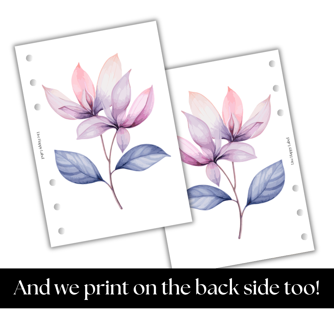 Florals #005 Dashboard & Cover