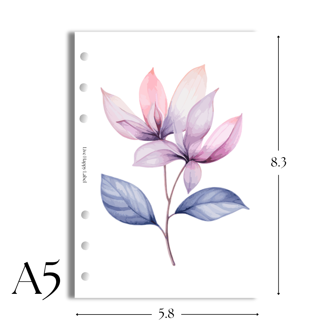 Florals #005 Dashboard & Cover