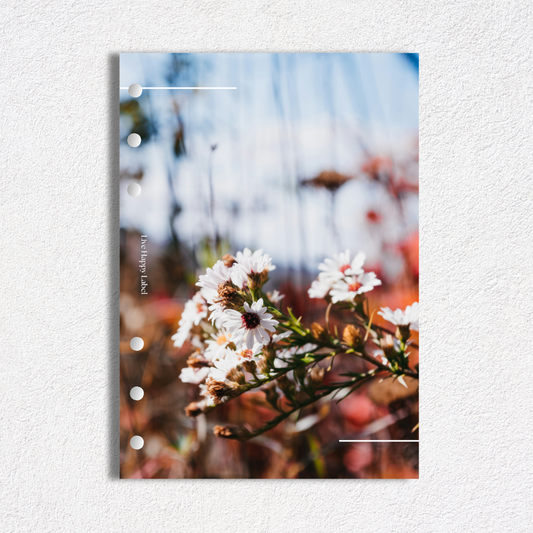 "Fall Flora" Dashboard & Cover | A5, 6-Ring Punch