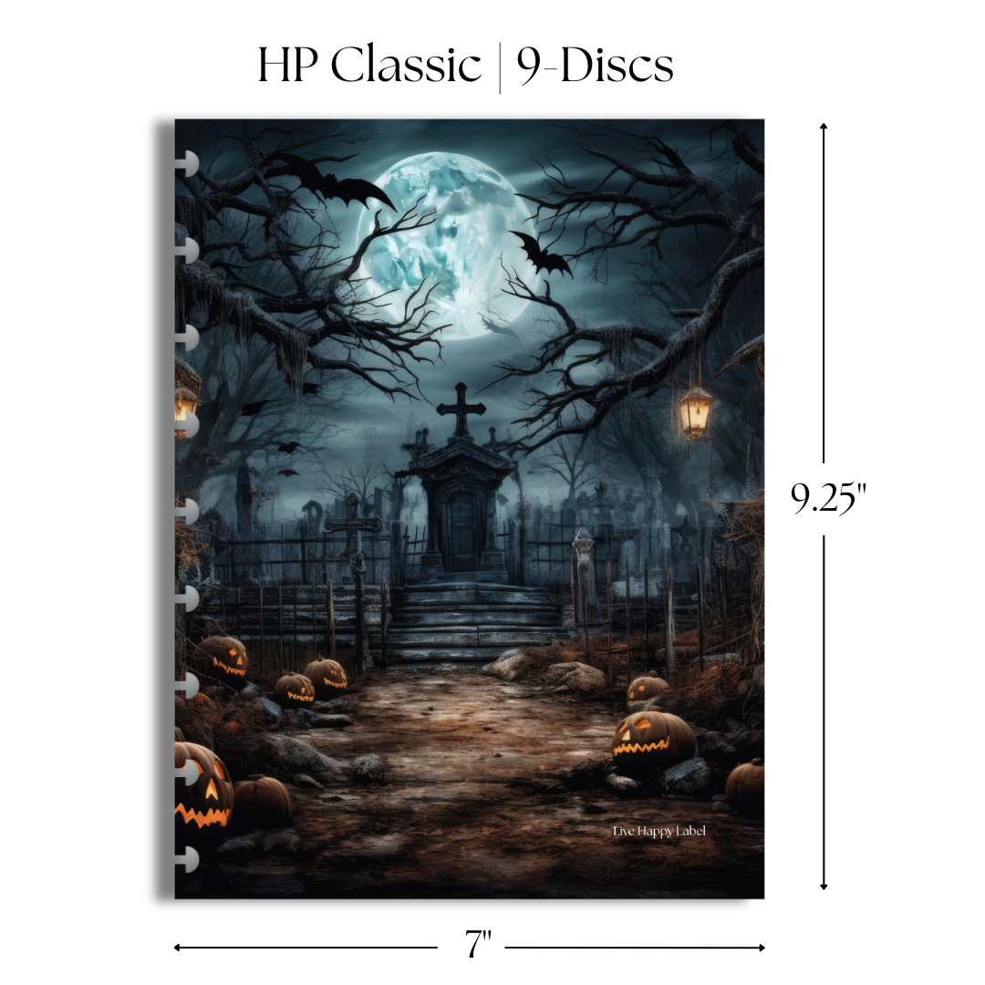 "Ghostly Tombstone" Dashboard & Cover
