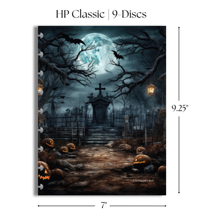 "Ghostly Tombstone" Dashboard & Cover