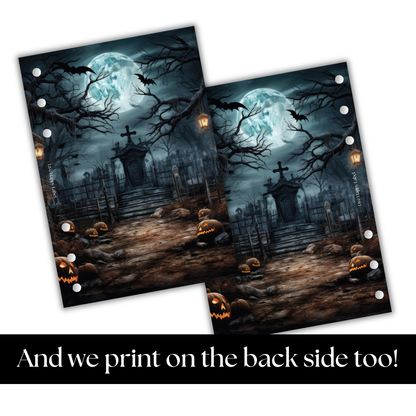 "Ghostly Tombstone" Dashboard & Cover