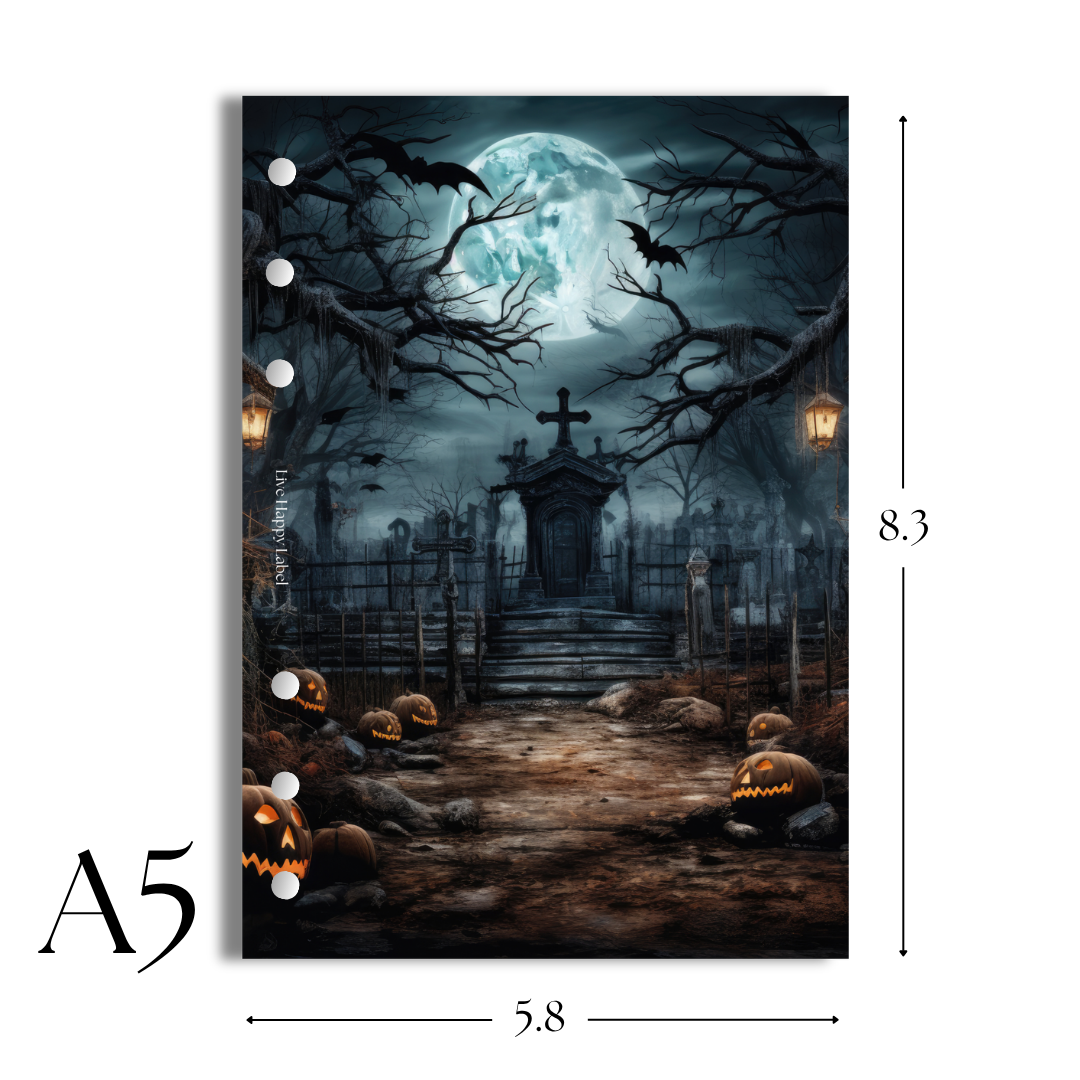 "Ghostly Tombstone" Dashboard & Cover