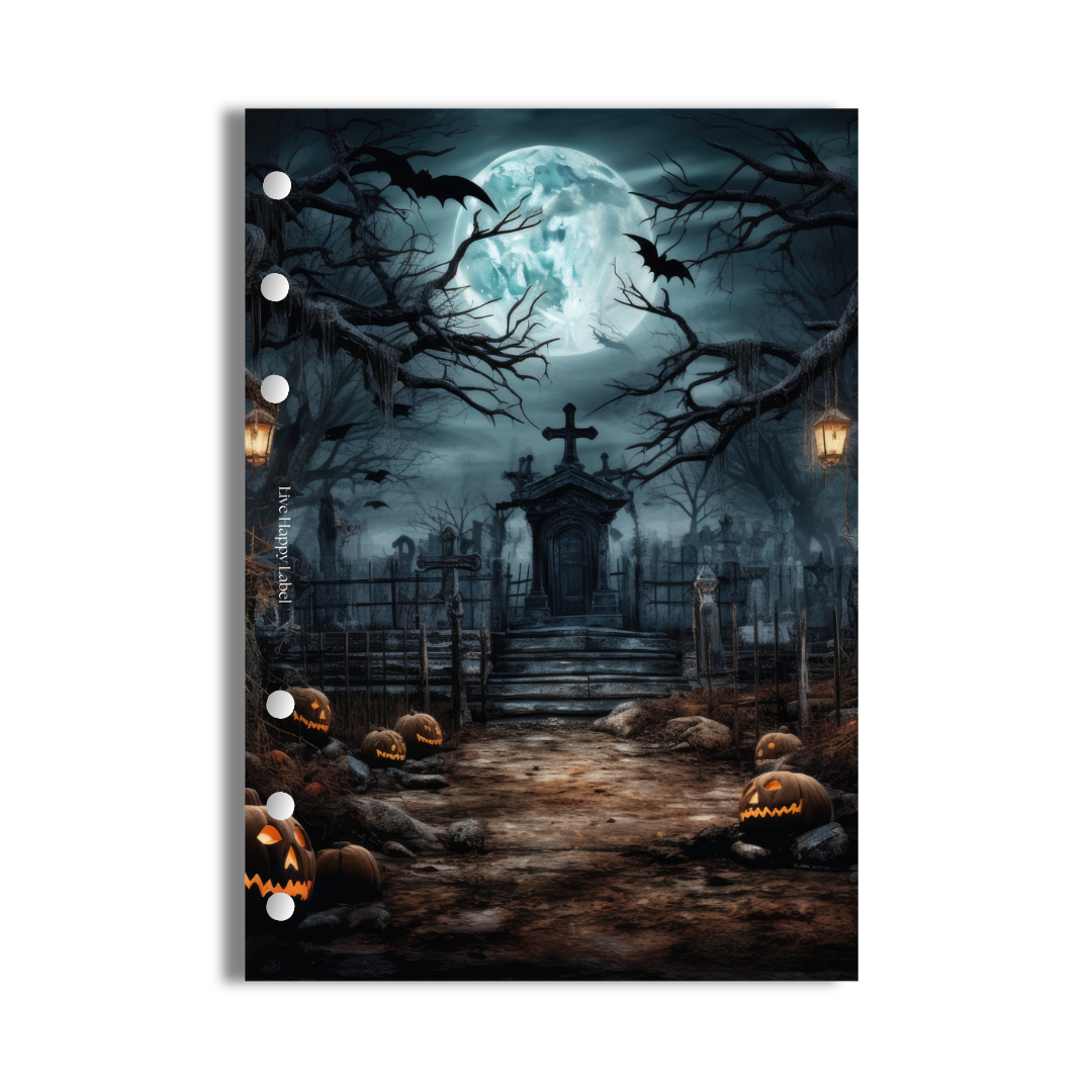 "Ghostly Tombstone" Dashboard & Cover