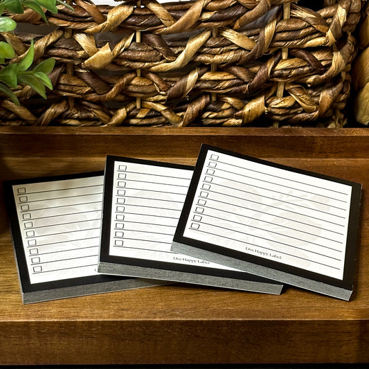 Checkbox Hibiscus | Functional Sticky Notes | 3" x 3"