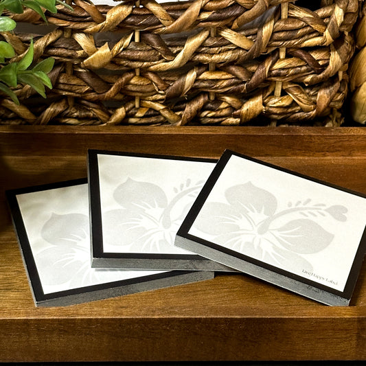 Hibiscus | Functional Sticky Notes | 3" x 3"