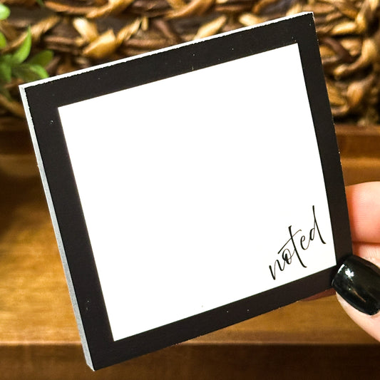 Noted | Functional Sticky Notes | 3" x 3"