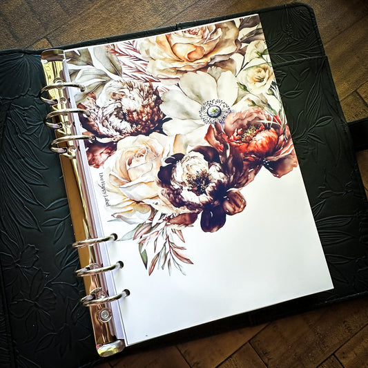 "Lana" #003 Dashboard & Cover | A5, 6-Ring Punch