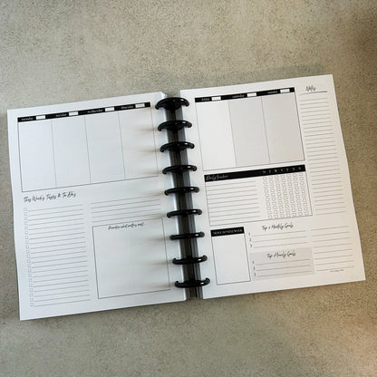 Undated Foundations Planner | Classic Discbound