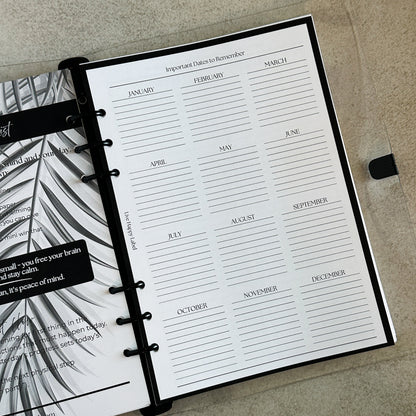 Undated Foundations Planner | A5, 6-Ring