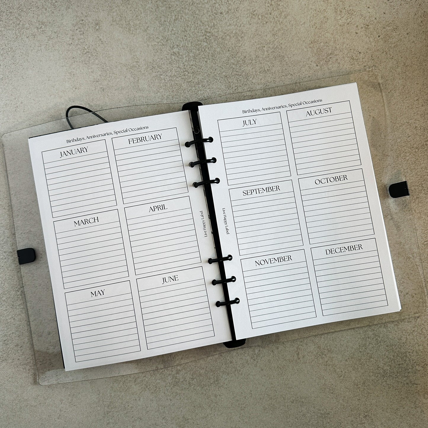 Undated Foundations Planner | A5, 6-Ring
