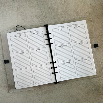 Undated Foundations Planner | A5, 6-Ring
