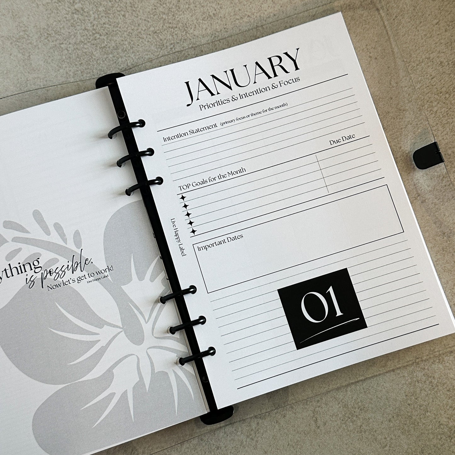 Undated Foundations Planner | A5, 6-Ring