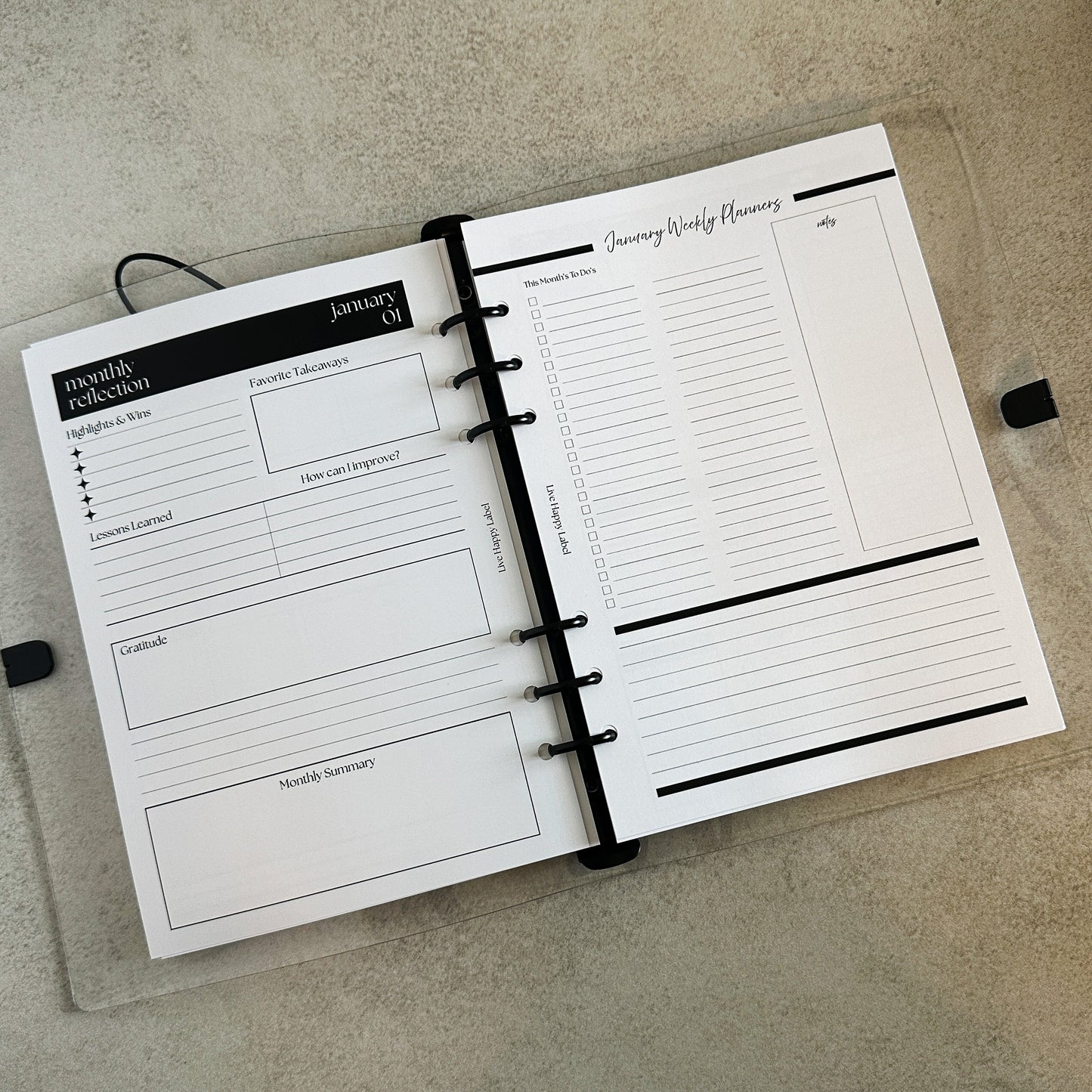 Undated Foundations Planner | A5, 6-Ring