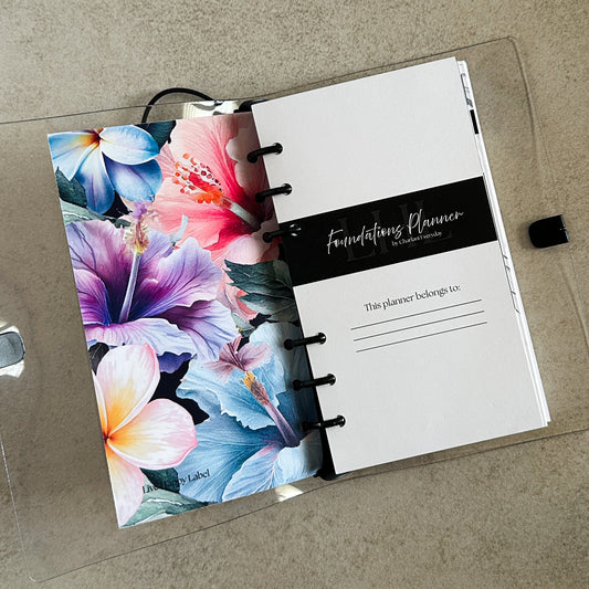 Undated Foundations Planner | Personal, 6-Ring