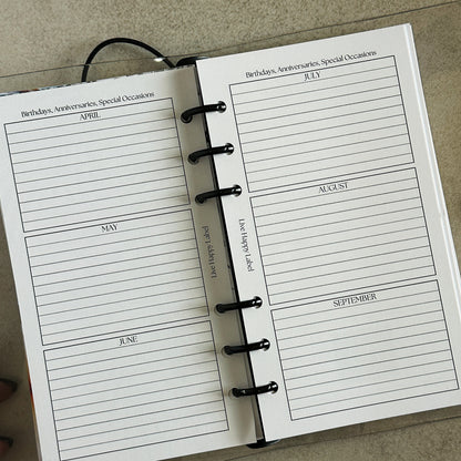 Undated Foundations Planner | Personal, 6-Ring
