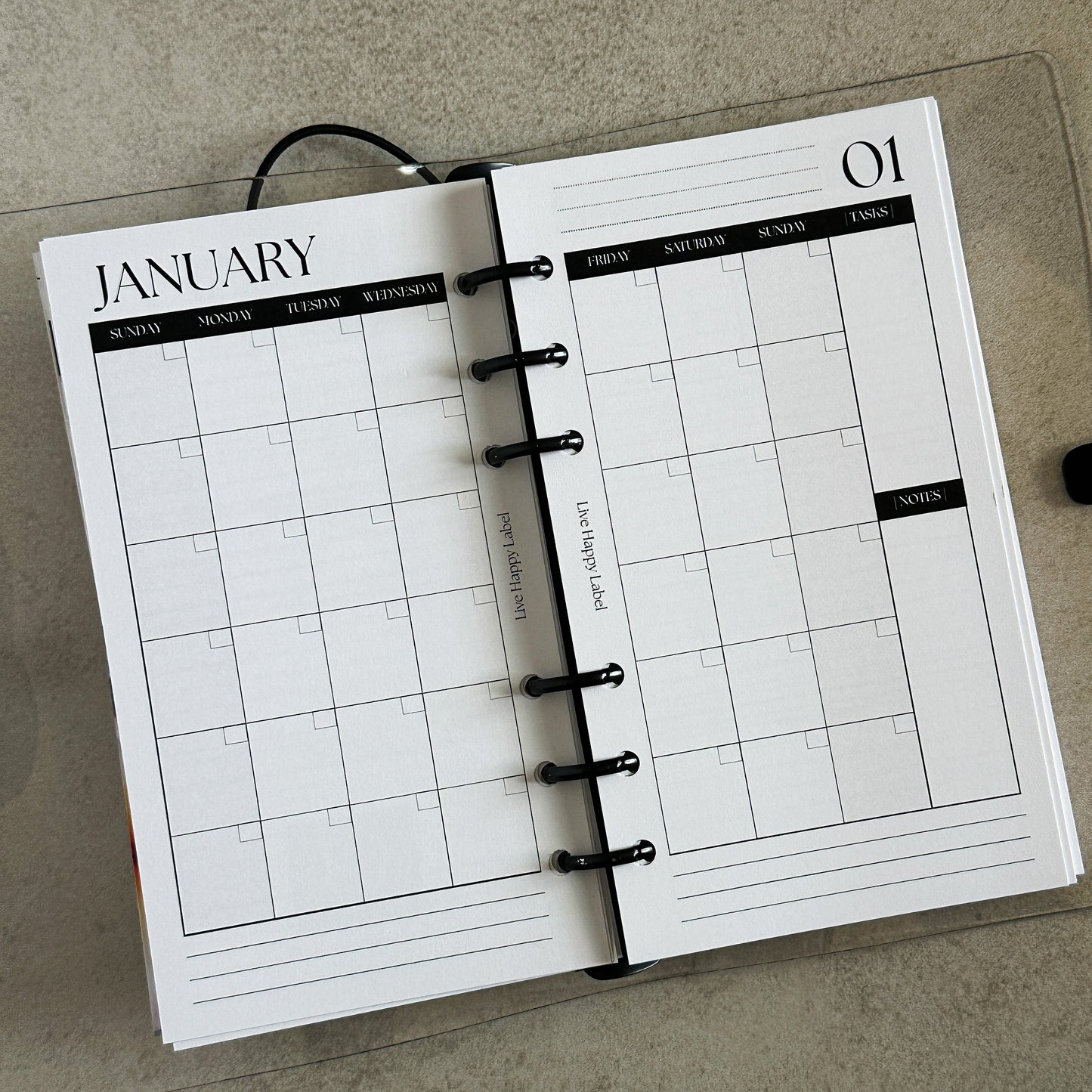 Undated Foundations Planner | Personal, 6-Ring