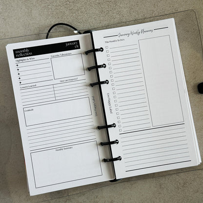 Undated Foundations Planner | Personal, 6-Ring