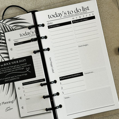Undated Foundations Planner | Personal, 6-Ring