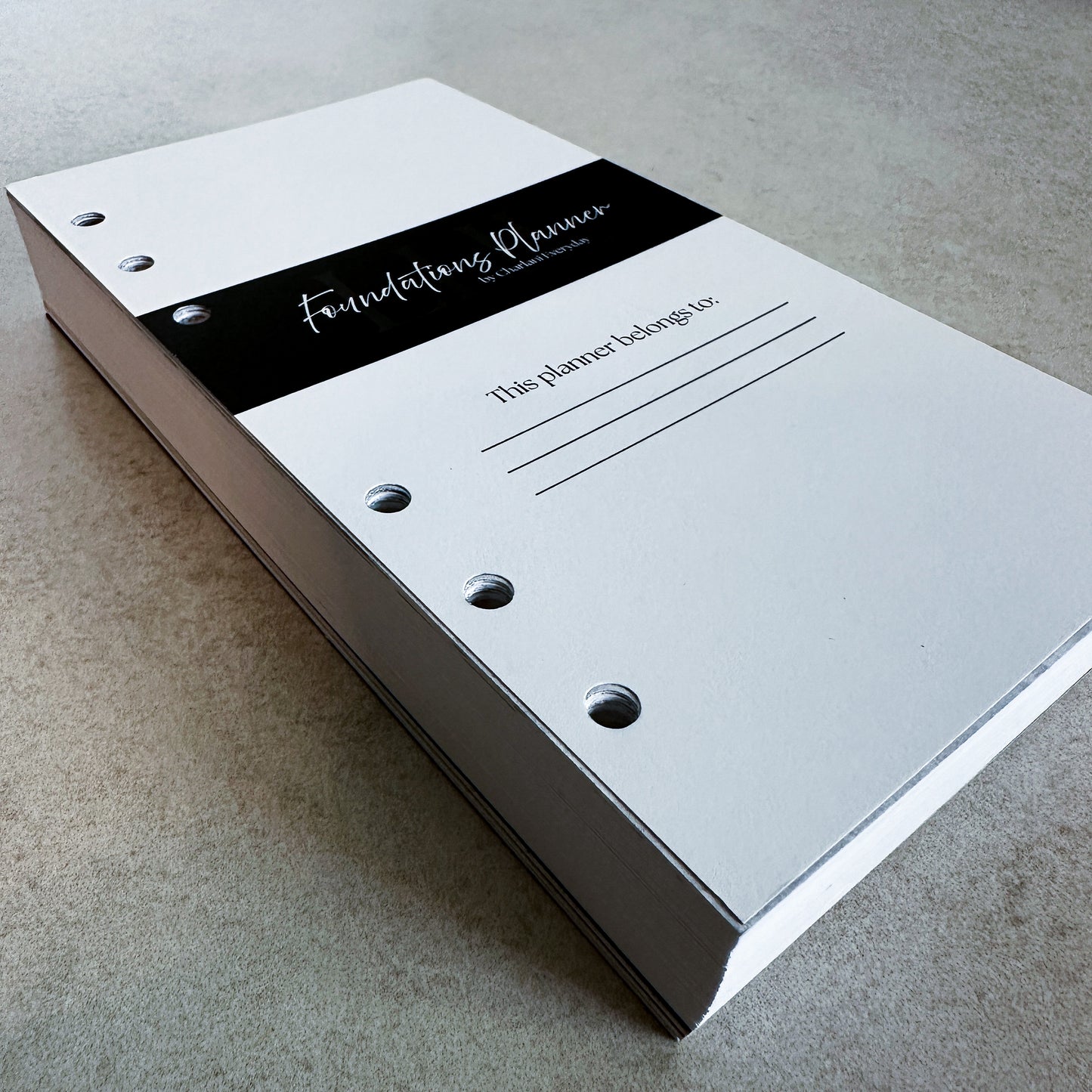 Undated Foundations *Inserts Only* | Personal, 6-Ring