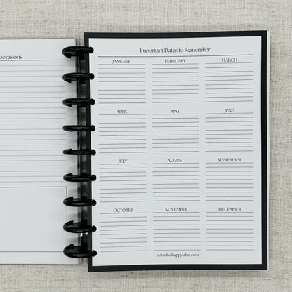 2027 Foundations Planner | Classic Discbound