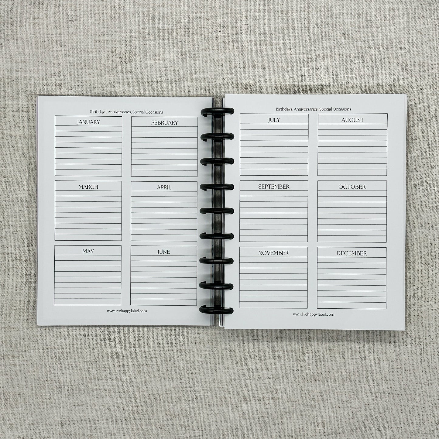 2027 Foundations Planner | Classic Discbound