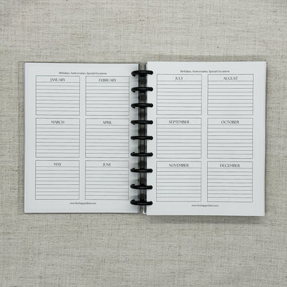 2027 Foundations Planner | Classic Discbound