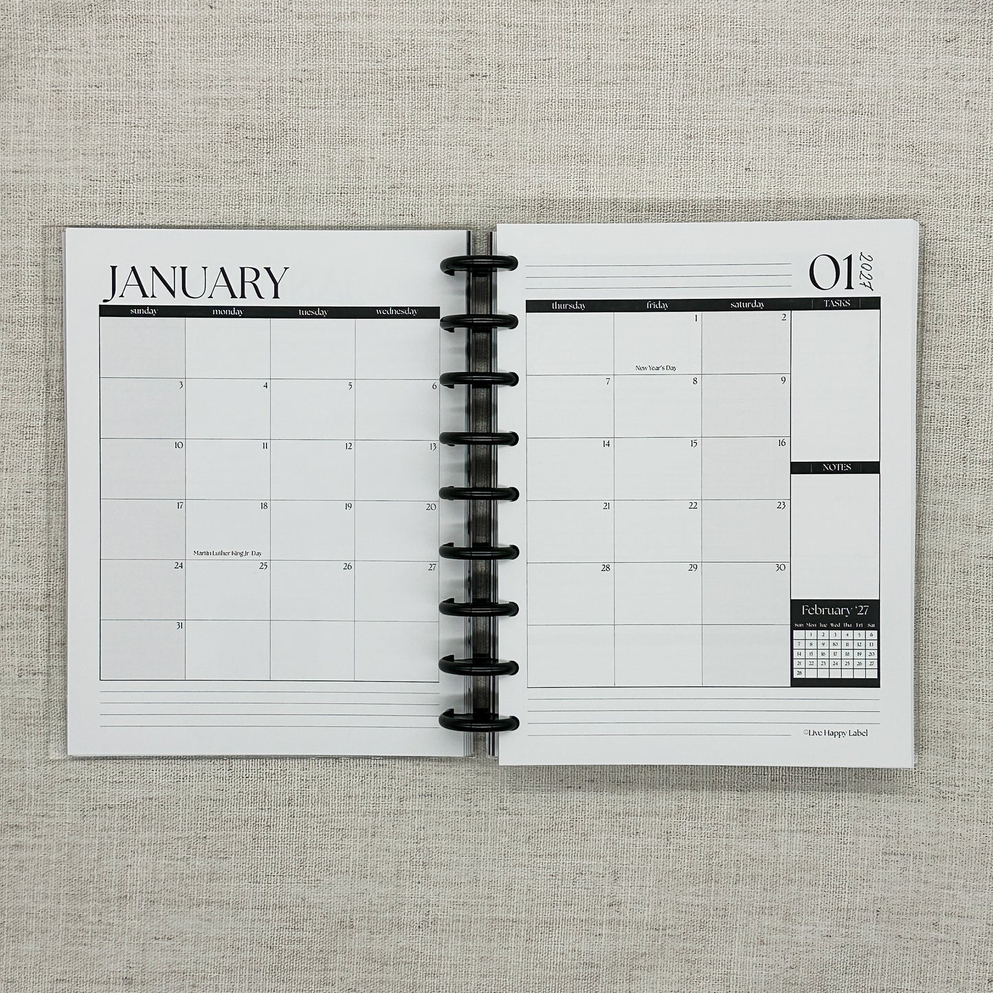 2027 Foundations Planner | Classic Discbound