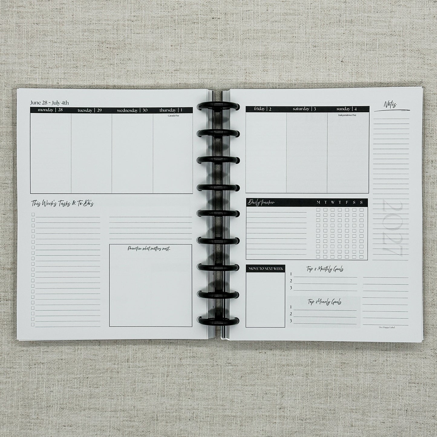 2027 Foundations Planner | Classic Discbound