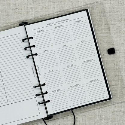 2027 Foundations Planner | A5 6-Hole Ringbound