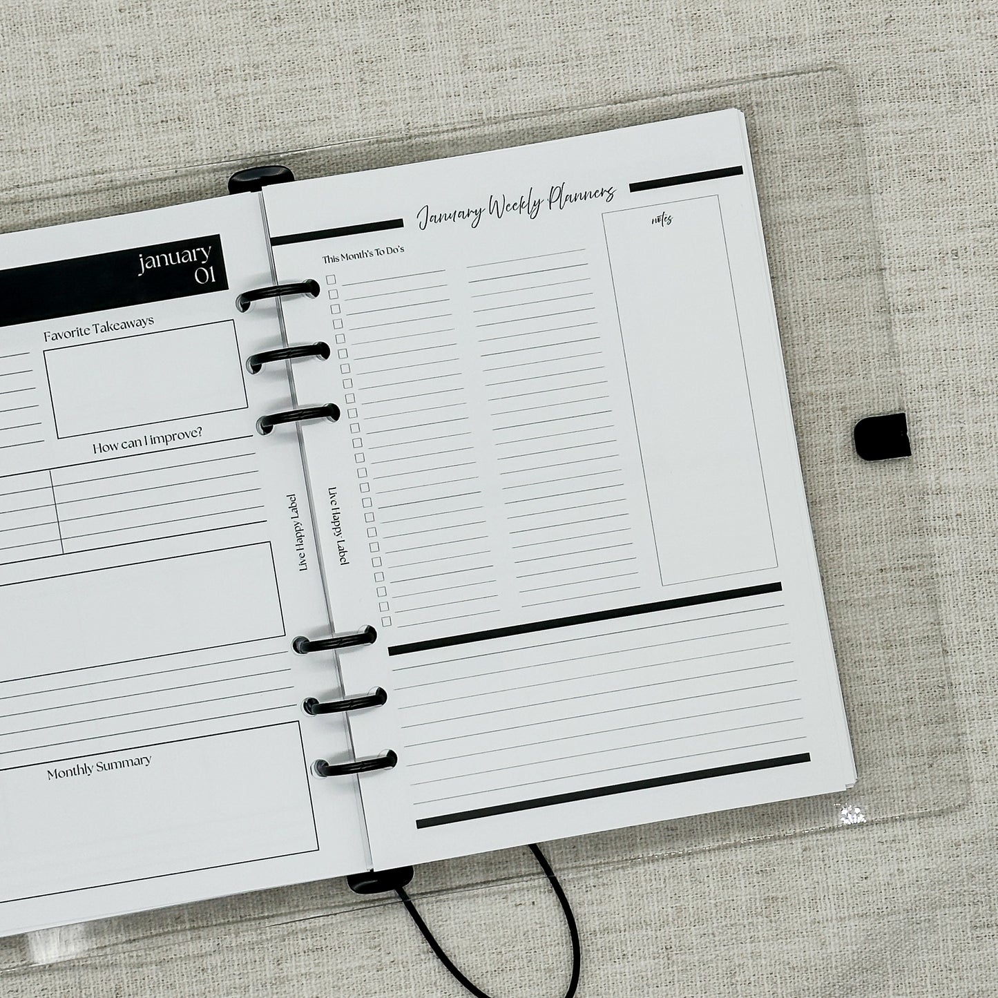 2027 Foundations Planner | A5 6-Hole Ringbound