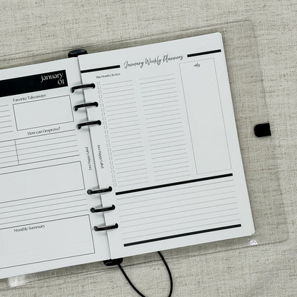 2027 Foundations Planner | A5 6-Hole Ringbound