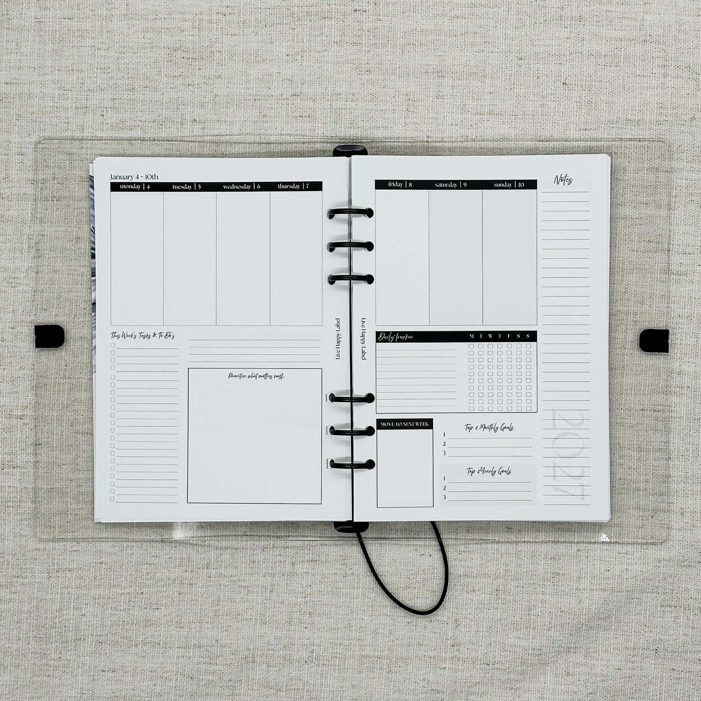 2027 Foundations Planner | A5 6-Hole Ringbound
