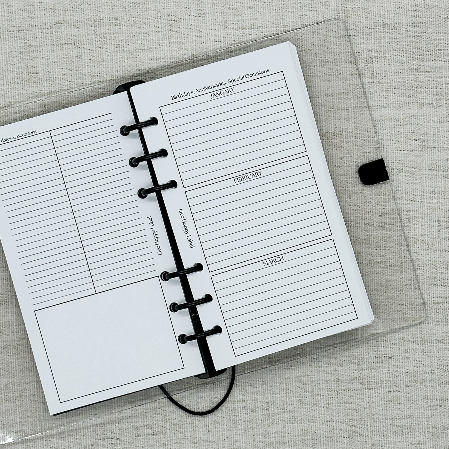 2027 Foundations Planner | Personal 6-Hole Ringbound