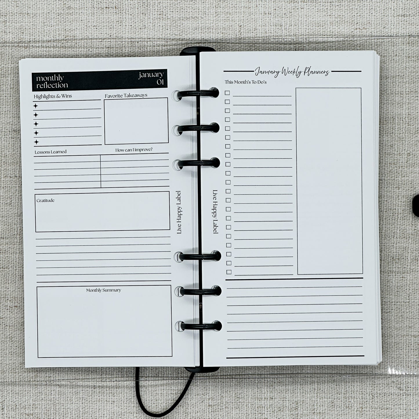 2027 Foundations Planner | Personal 6-Hole Ringbound