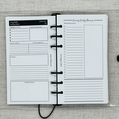 2027 Foundations Planner | Personal 6-Hole Ringbound