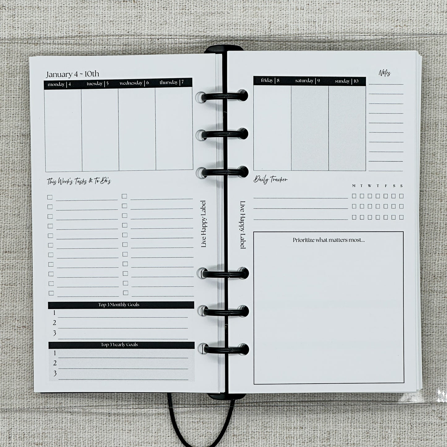 2027 Foundations Planner | Personal 6-Hole Ringbound