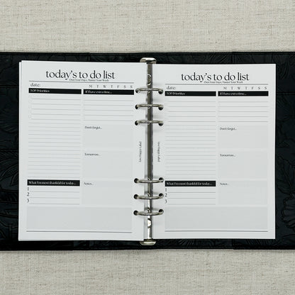 2027 Foundations Planner *Inserts Only* | A5 6-Hole Ringbound