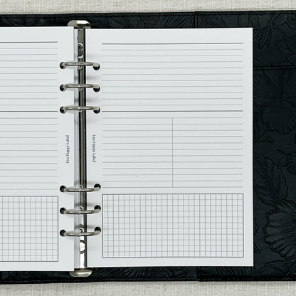 2027 Foundations Planner *Inserts Only* | A5 6-Hole Ringbound