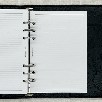 2027 Foundations Planner *Inserts Only* | A5 6-Hole Ringbound