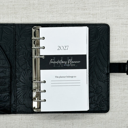 2027 Foundations Planner *Inserts Only* | Personal 6-Hole Ringbound