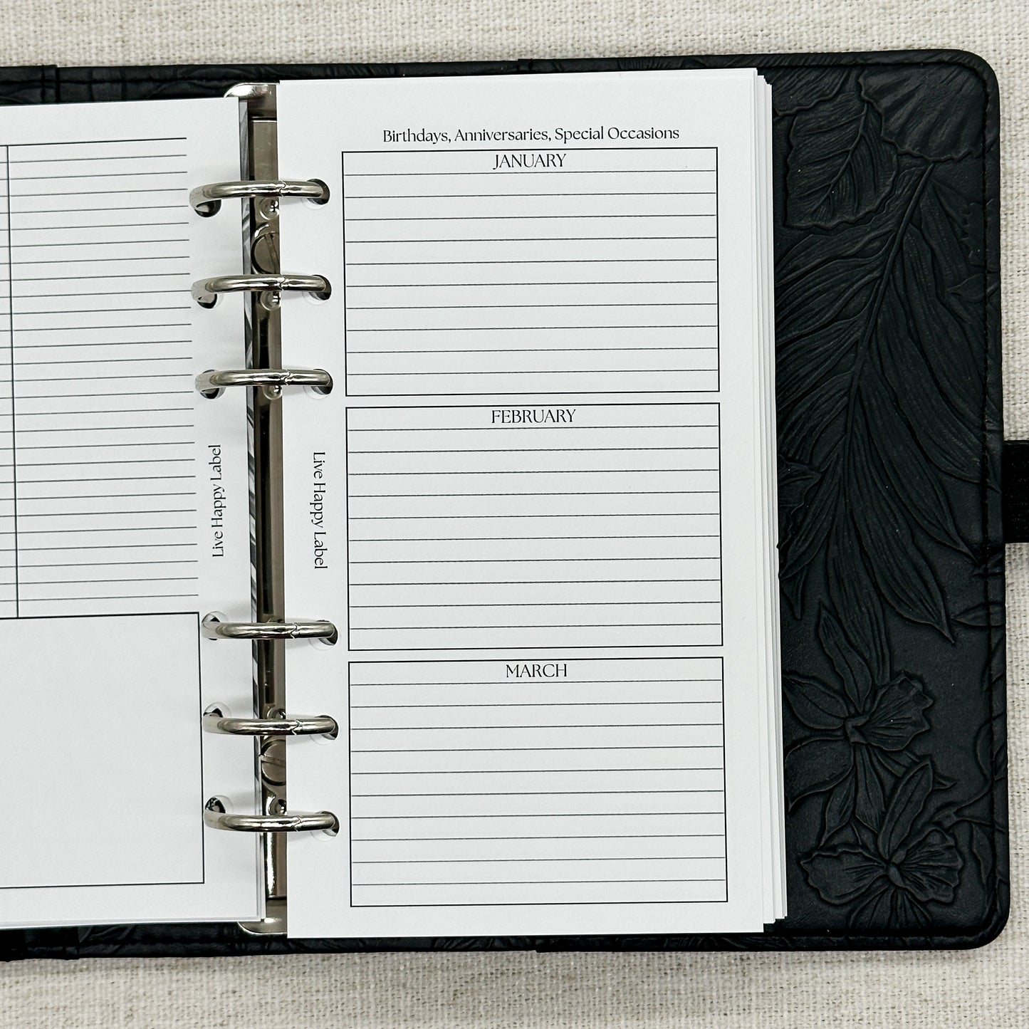 2027 Foundations Planner *Inserts Only* | Personal 6-Hole Ringbound