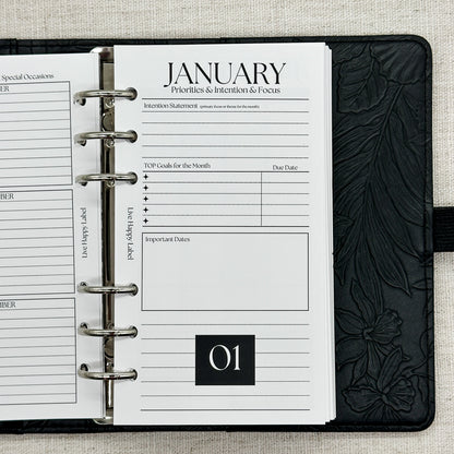 2027 Foundations Planner *Inserts Only* | Personal 6-Hole Ringbound