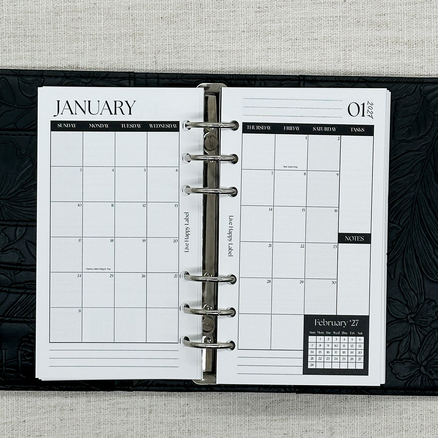 2027 Foundations Planner *Inserts Only* | Personal 6-Hole Ringbound